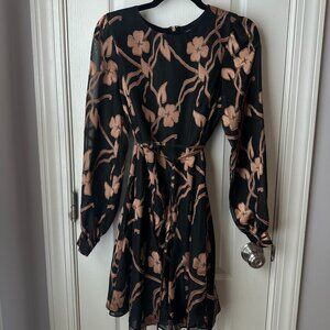 Tommy Hilfiger Chiffon Trapeze Dress